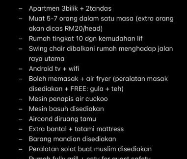 Sandakan Apartment | MardOne’s Resthouse