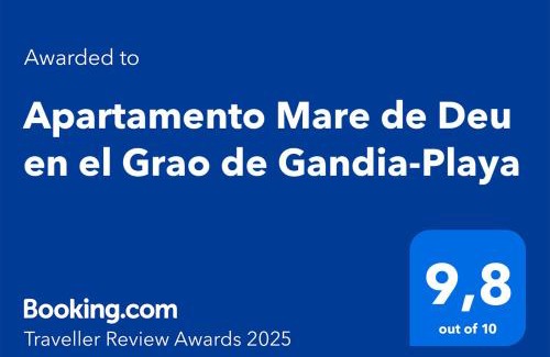 Venecia Apartment | Mare de Deu, vivienda vacacional para familias y mayores de 25 años en el Grao de Gandia-Playa