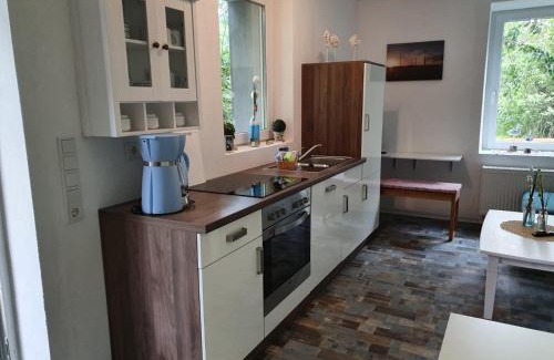Grundeich Apartment | Marijanas Ferienhof 2, Urlaub mit viel Platz zwischen Dornumersiel und Bensersiel, gehört zum Café Kunterbunt