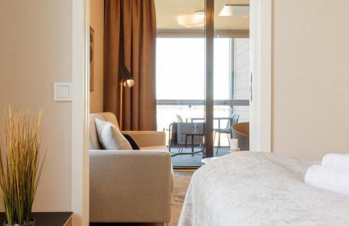 Kalajoki Apartment | Marina Chalets 1 bedroom apartments by Hiekka Booking - sisältää liinavaatteet ja loppusiivouksen