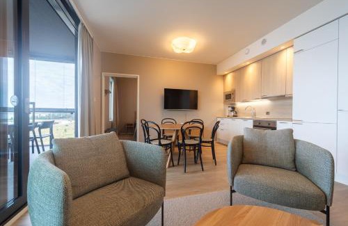 Kalajoki Apartment | Marina Chalets A37 by Hiekka Booking - sisältää liinavaatteet ja loppusiivouksen