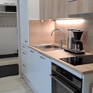 Kalajoki Apartment | Marina Chalets RANGE by Hiekka Booking - sisältää liinavaatteet ja loppusiivouksen