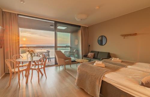 Kalajoki Apartment | Marina Chalets Studios by Hiekka Booking - sisältää liinavaatteet ja loppusiivouksen