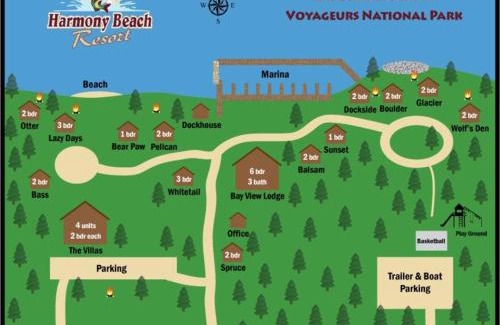 Ray House | Marina View 1 Bedroom Sunset Cabin