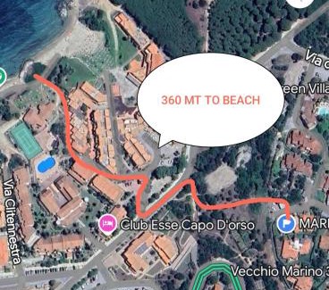 Palau House | Marino 350mt dal mare 4 pax