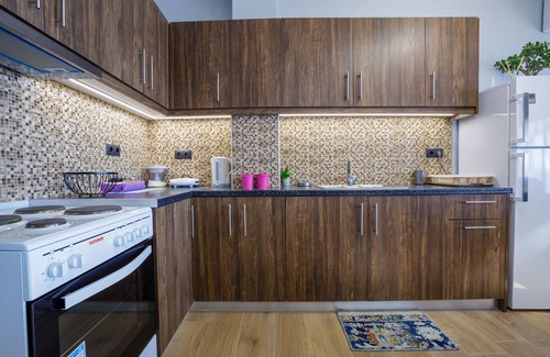 Skafidia Apartment | Maritinas Stone Apartment On The Beach, Katakolon, Greece