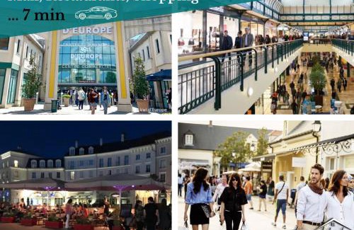 Magny-le-Hongre House | Marvel House - Disneyland 5min, Private Parking, Terrace