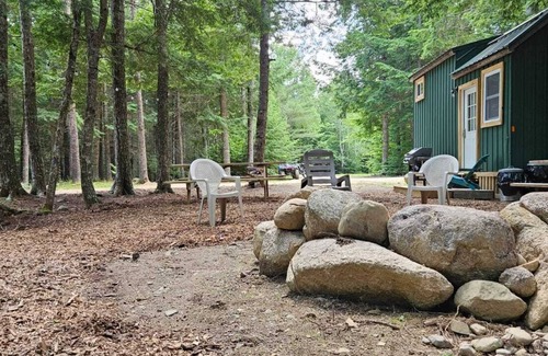 Whitney Cabin | Marvelous water front cabin with AC in Lakeville - Stay cool and cozy and relax!