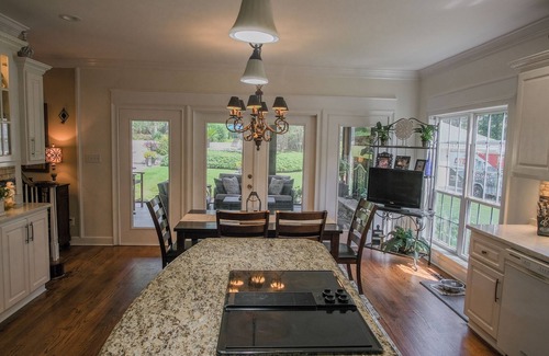 Grovetown House | Masters Week Heated Pool/Hot Tub nOutdoor Fireplace/Grilling area.Extra Parking