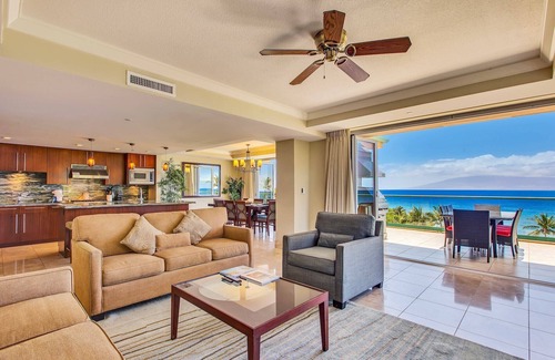Honokowai Condo | Maui Resort Rentals: Honua Kai – The Ultimate! 6 Bedroom Oceanfront Masterpiece, Sweeping 5th Floor Oceanfront Views, 4500+ Combined Sq. Ft. w/2 Built-in Viking B.B.Q.s