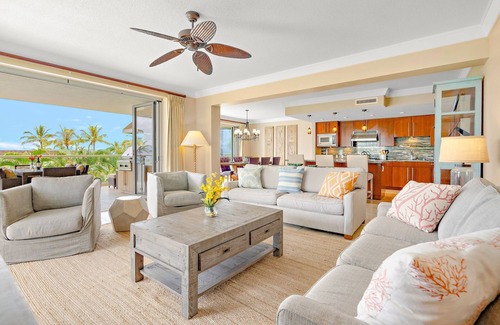 Honokowai Condo | Maui Resort Rentals: Honua Kai Hokulani 248/50/51 – Incredible 8BR Oceanfront Gem, Over 5500 combined Sq. Ft. w/Built-in Viking Grills!