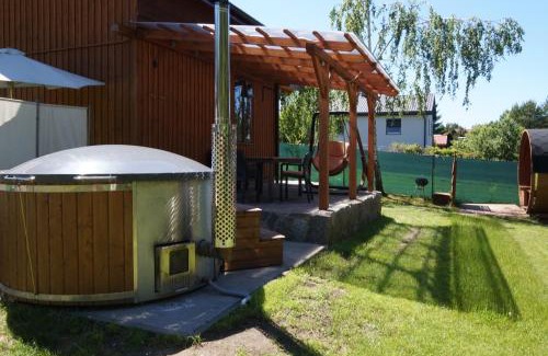 Woszczele House | Mazury w Pigułce- domek z sauną i balią, Woszczele