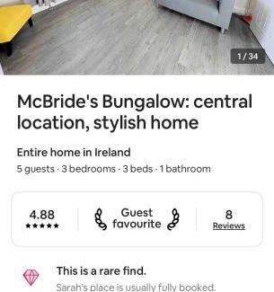 Dungloe House | McBride's Bungalow, Chapel Road Dungloe