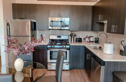 Near South Side Apartment | McCormick 2B/2Ba for up to 8 guests w Skyline view
