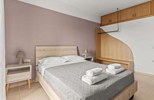 Agkisaras Apartment | MD Horizon with private Jacuzzi near the beach