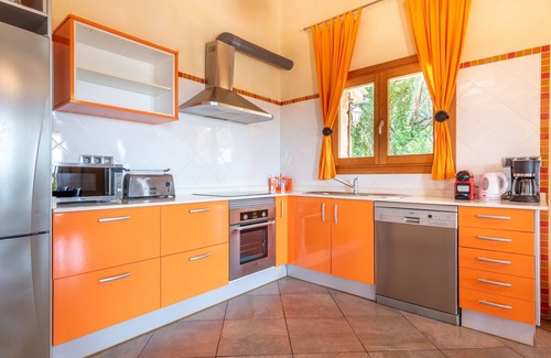 Buger Villa | Mediterranean Finca "Es Puch" with Mountain view, Balcony, Garden, Terrace & Pool