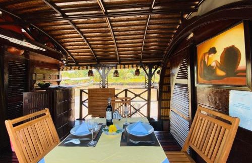 Giong Trom Boat Rental | Mekong Delta Overnight Sampan Cruise in Ben Tre