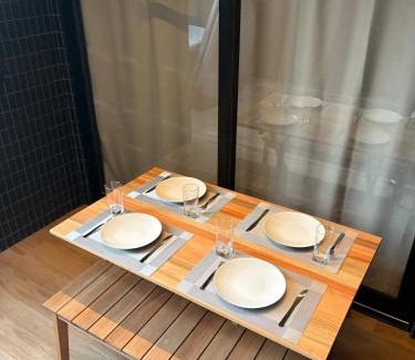 Intermares Apartment | Melhores Flats - Jacuzzi privativa, beira-mar