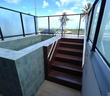 Intermares Apartment | Melhores Flats - Piscina privativa, frente ao mar