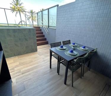 Intermares Apartment | Melhores Flats - Piscina privativa, frente ao mar