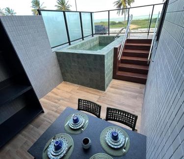 Intermares Apartment | Melhores Flats - Piscina privativa, frente ao mar