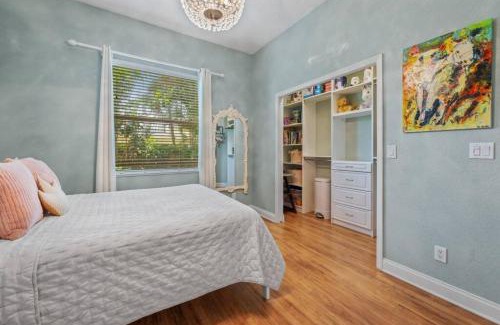 Merritt Island House | Merritt Island Escape Tropical Paradise 2 Story Fun Fire Pit