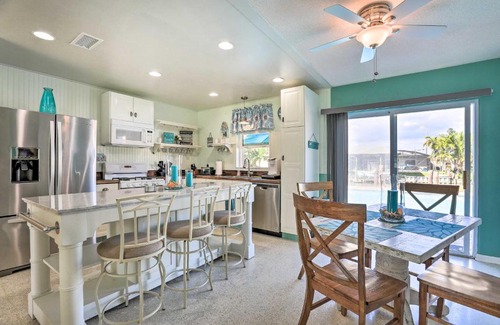 Merritt Island House | Merritt Island Home on Canal Private Heated Pool!