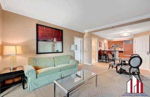 Las Vegas Condo | MGM Signature-03-821 1Br2Ba F1/Strip View Balcony