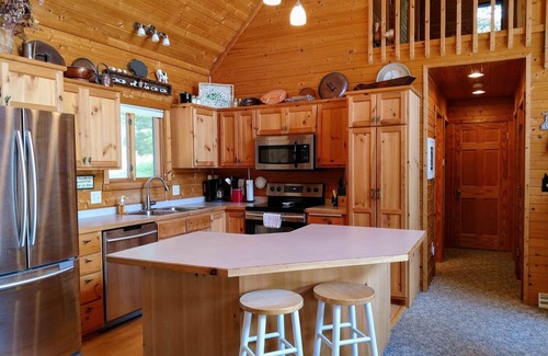 Birchwood Ski Chalet | Mia's Black Dog Lodge, a wonderful Chalet on Big Lake Chetac