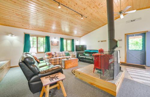 Trout Lake House | Michigan Retreat on 10 Acres Hike, Fish and Explore