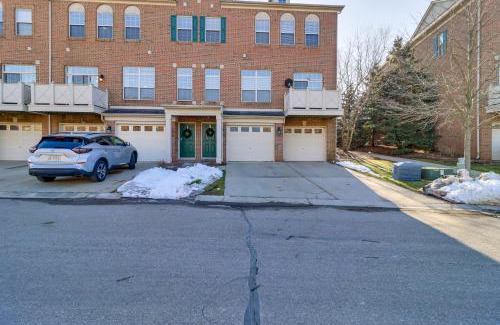 Northville Apartment | Michigan Townhome with Smart TV 25 Mi to Detroit!