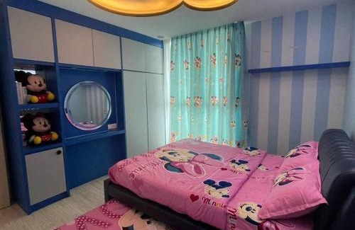 Kampung Sembulan Baru Apartment | Mickey mouse theme homestay