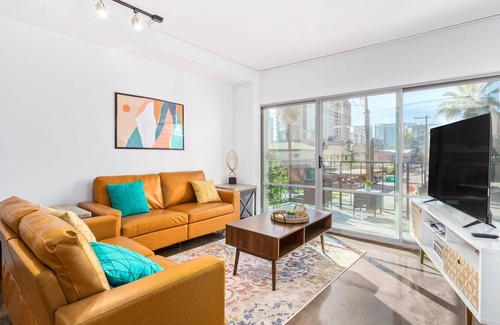 Roosevelt Condo | Mid Century Modern Downtown Phoenix Unit