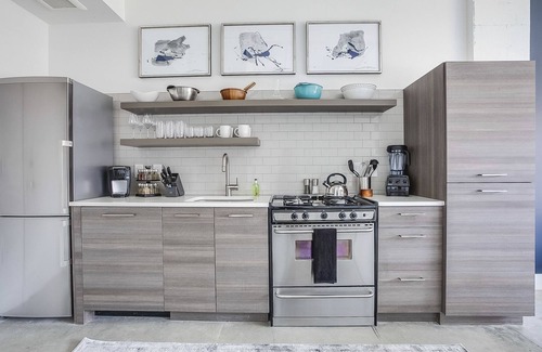 Old Fourth Ward Apartment | Midnight Abode by Atlanta Luxury Rentals