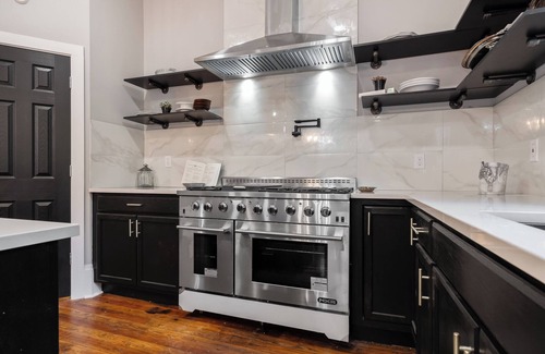 Covington Mill House | Midnight Sanctuary at Mystic Falls - 3 Bed 2.5 BA Home 1 mi to Covington Square