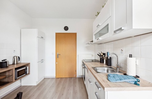 Sudenburg Apartment | Midnight Sky - Balkon - Waschtrockner