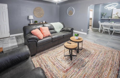 Safford House | Midtown Oasis! Designed for quick getaway or extended stay.