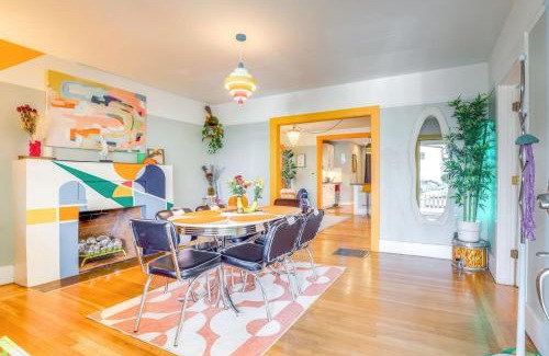 New Era Park House | Midtown Oasis w BBQ Deck Games and Artistic Vibes
