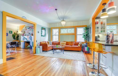 New Era Park House | Midtown Oasis w BBQ Deck Games and Artistic Vibes