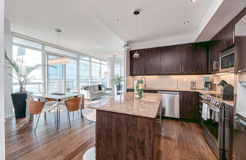 Downtown Toronto Apartment | Million Dollar Views | CN Tower + Waterfront
