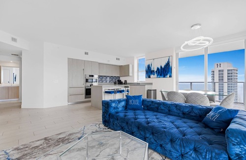Hollywood South Central Beach Apartment | ★ MILLIONAIRE APT HYDE BEACH. 2BD/2BA DIRECT OCEAN VIEW! STEPS TO OCEAN!
