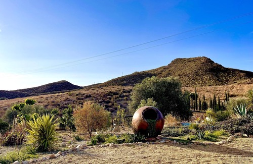 Huercal-Overa Apartment | Miluna Oasis Suites - Sleeps4-pool-mountainview