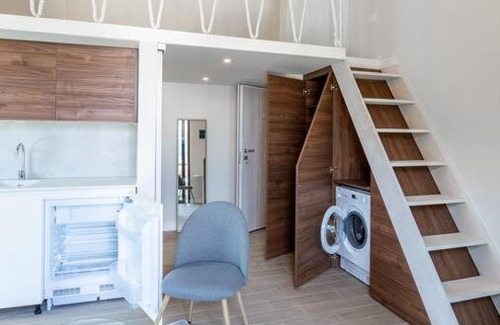 Mrcevac Apartment | Mini Condos® 13 D1 - Modern Studio with mezzanine