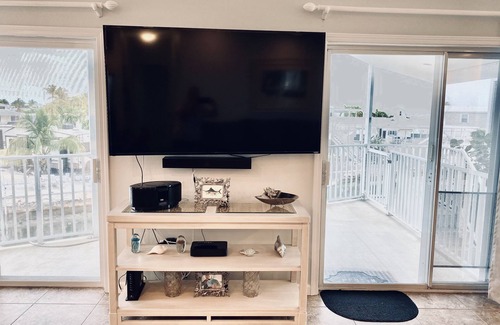 Cudjoe Key House | Mini lobster available! Open Water View from porch , dock, bikes, kayaks