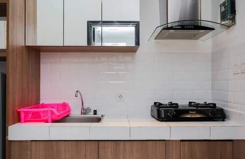 Bumi Serpong Damai Apartment | Minimalist And Warm Studio Casa De Parco Apartment