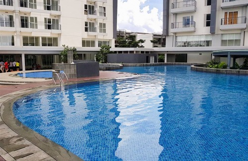 Bumi Serpong Damai Apartment | Minimalist And Warm Studio Casa De Parco Apartment