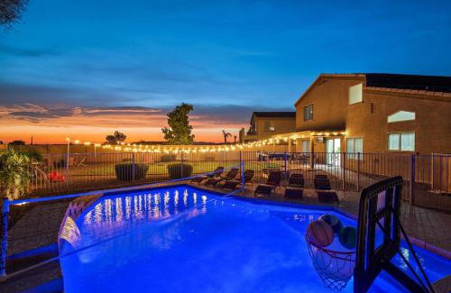 Mission Valley Villa | Mirage Peak Manor Luxury Villa Pool Spa Games Hosted by Relaxtay