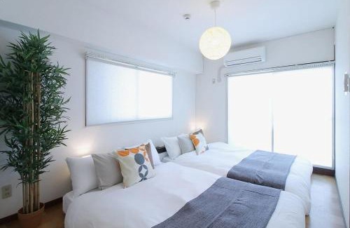 Hiroshima City Centre Apartment | Mitao bld - 2 Bedroom Apt 4mins to PeacePark for 9ppl