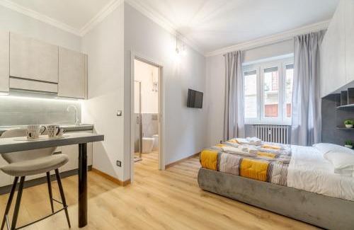 Parella Apartment | MM Pozzo Strada Mini Subway Studio