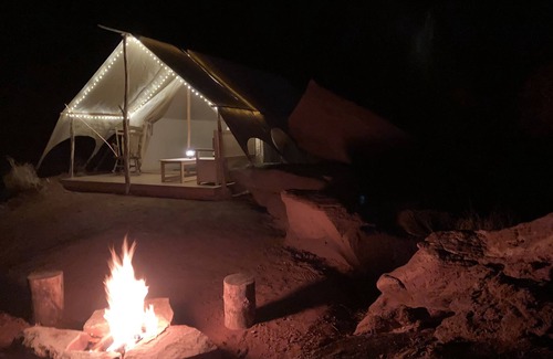 Moab Cabin | Moab Glamping Luxury Private Tent for 2